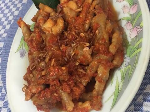 Ceker ayam bumbu pelecing pedas #Ketopad_cp_CekerAyam recipe step 4 photo