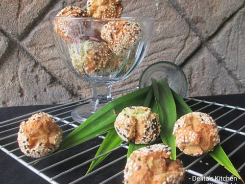 Onde-onde Ketawa Pandan Keju #kamismanis recipe step 6 photo