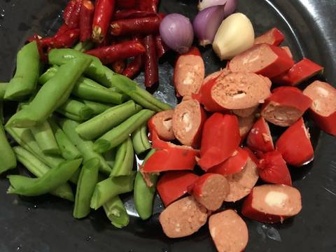 Oseng Buncis Sosis (Menu Sahur Super Simple)