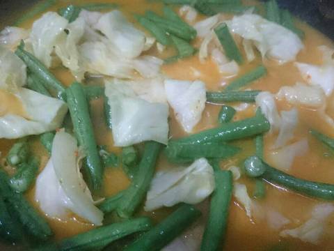 Gulai Pangek Kacang Panjang recipe step 2 photo