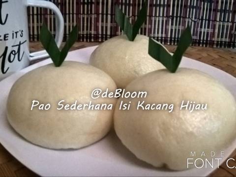 40. Pao Sederhana Isi Kacang Hijau recipe step 14 photo