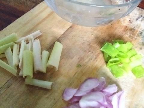 Ikan Asin Peda Pedes Asem recipe step 2 photo