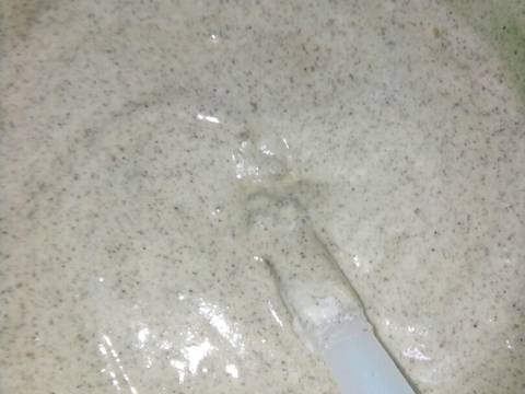 Chiffon ketan hitam recipe step 3 photo