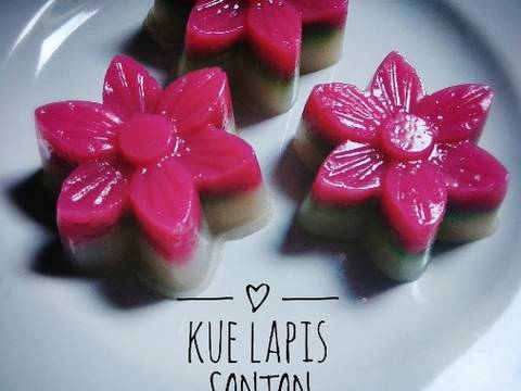 Kue Lapis Santan Tiga Lapis