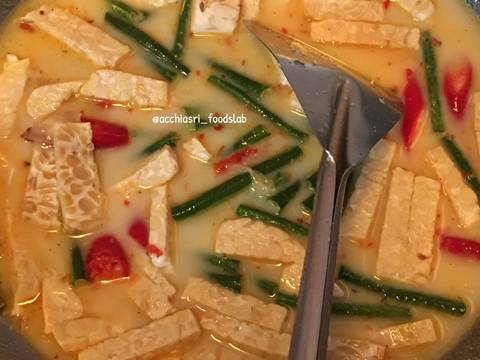 Sayur Tempe Kacang Panjang