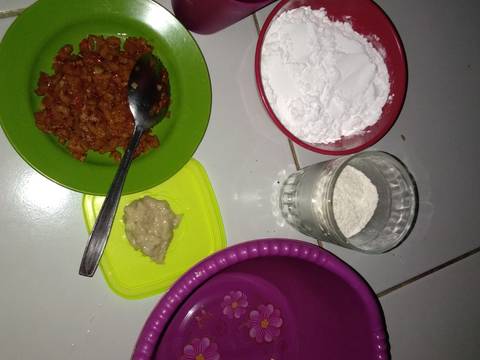Cireng isi bakso pedas #KENYALKENYOL recipe step 1 photo