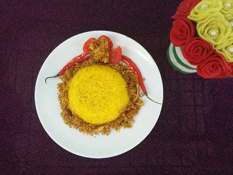 Pulut kuning dan serundeng ayam #Selasabisa recipe step 5 photo
