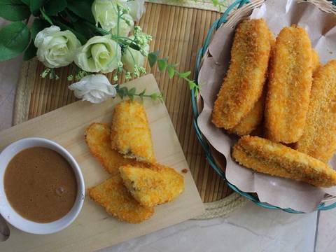 Gambar Pisang Nugget Coklat