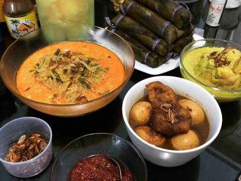 Resep Lontong Sayur Betawi Komplit oleh Ibu Malka - Cookpad