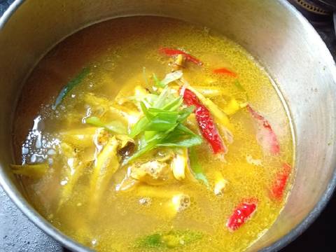 Teri basah kuah asam (pallumara mairo #makassar sul-sel) recipe step 3 photo