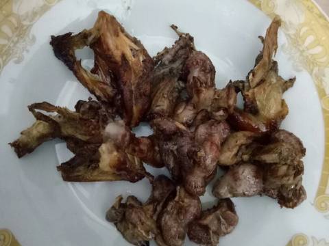 Plecingan ayam mix ati rempelo recipe step 1 photo