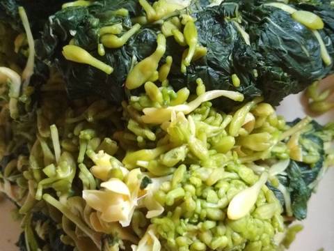 Sayur tumis bunga pepaya daun singkong teri  (no pahit) Ã°Å¸Ëœâ€¹ recipe step 4 photo