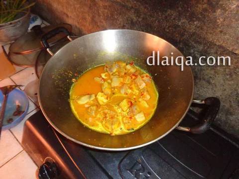 Gangan Tumis (Sup Ikan Kuah Kuning) recipe step 4 photo