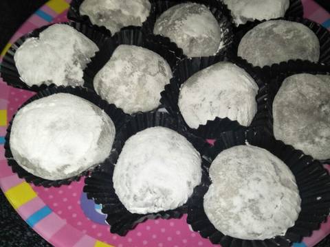 Mochi isi coklat crunchy recipe step 12 photo