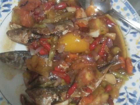 Tumis ikan peda pedes recipe step 4 photo