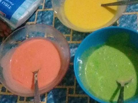 Kue Cubit Pelangi recipe step 5 photo