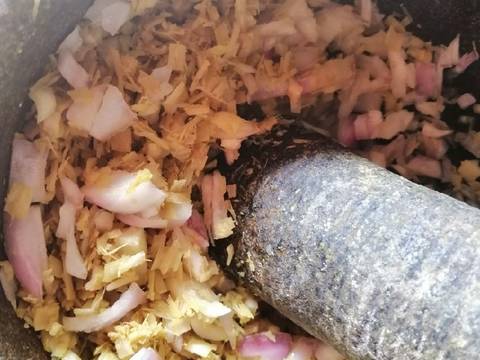 Sambal Serai Bangka langkah memasak 2 foto
