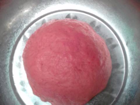 Bak pao strawberry coklat 