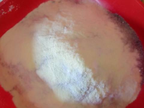 Bolu ketan hitam panggang recipe step 2 photo