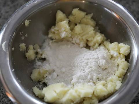 Mochi kentang, Snack musim gugurnya Korea recipe step 6 photo