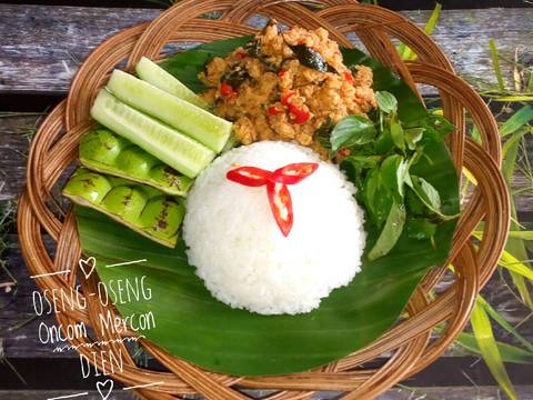 Oseng2 Oncom Mercon (pr_mamakkusayang) recipe step 5 photo