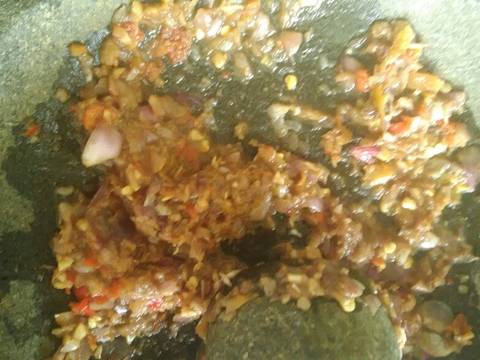 Oncom Sambal Penyet recipe step 6 photo