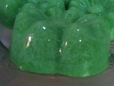 Puding santan Pandan recipe step 6 photo