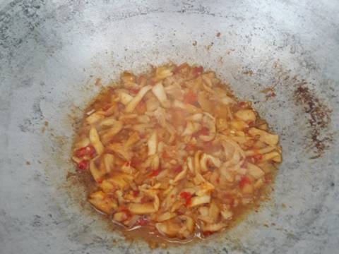 Tahu isi jamur mercon recipe step 4 photo