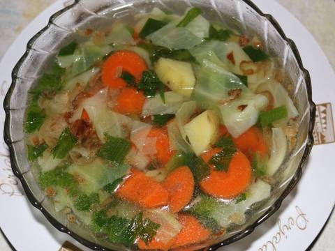 Sayur sop sederhana recipe step 7 photo