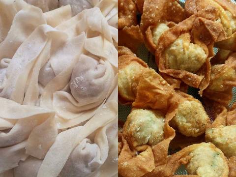  Resep  Siomay Ayam  Kuah Pangsit Goreng  1 adonan daging 