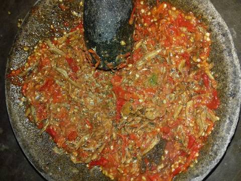 Sambal mangga teri khas makassar