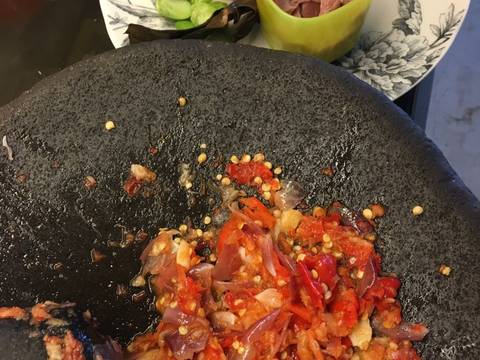 Oseng Mercon Pete recipe step 1 photo