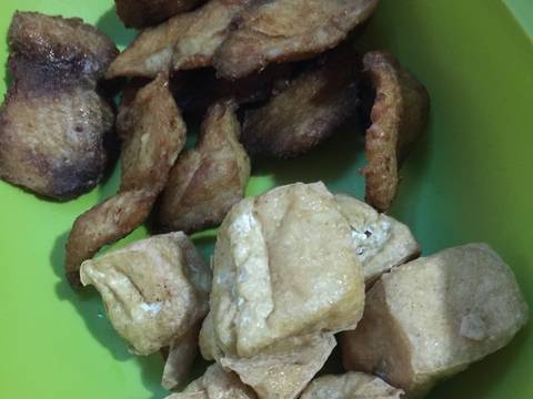 Terik tenggiri tahu terong recipe step 2 photo