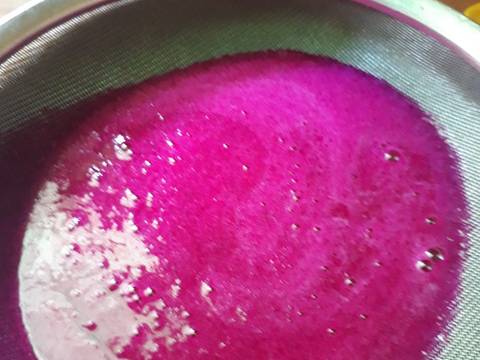 Pao buah naga recipe step 1 photo