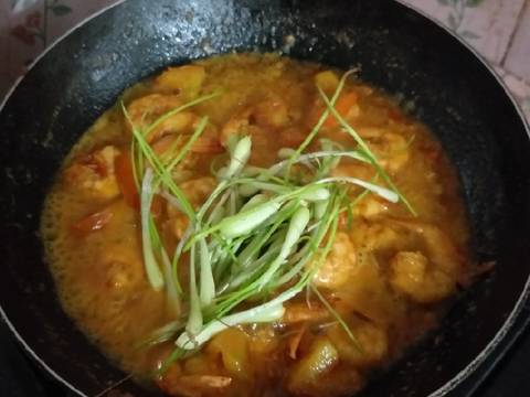 340.Udang Lokio langkah memasak 3 foto