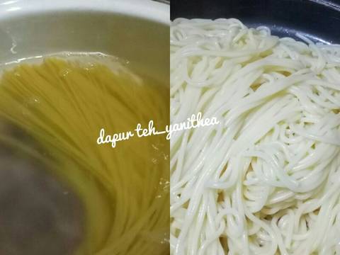 Spagetti Sambel Oncom Yummy recipe step 1 photo