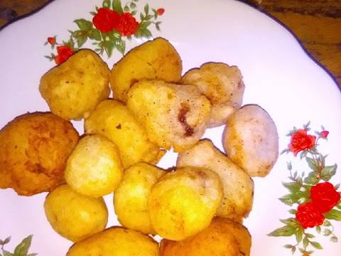 Onde onde terbuat dari singkong recipe step 1 photo