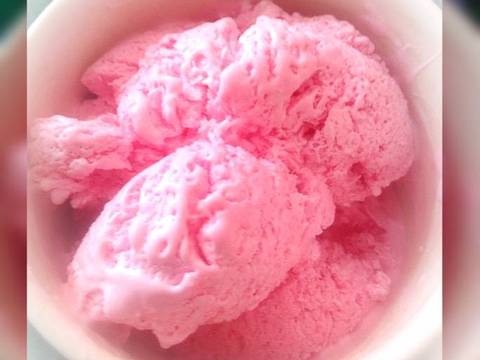 Es krim strawbery homemade