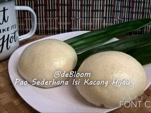 40. Pao Sederhana Isi Kacang Hijau recipe step 13 photo