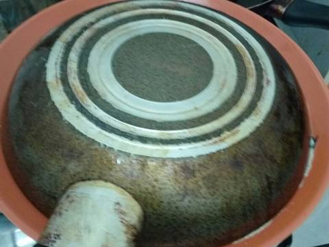 Spinach Omelette / Telur dadar bayam #step_by_step