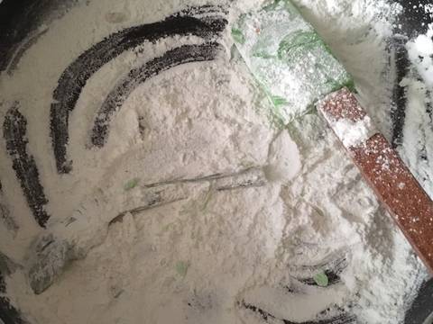 Mochi pandan dg Filing Kacang Tanah recipe step 7 photo