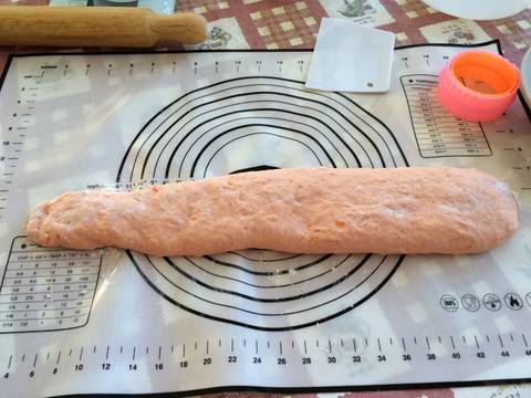 Pao Mawar Ubi | Sweet Potato Rose Bun recipe step 5 photo