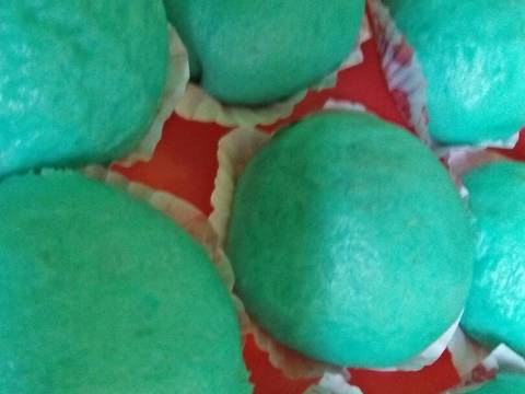 Pao blue isi unti kelapa recipe step 2 photo