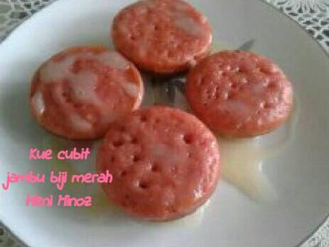 Kue cubit jambu biji merah recipe step 8 photo