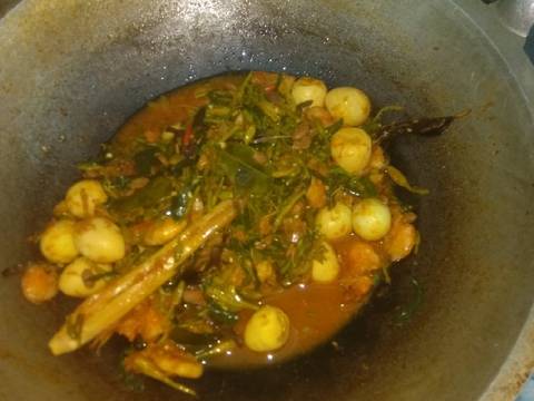 Tauco bunga pepaya medan recipe step 4 photo