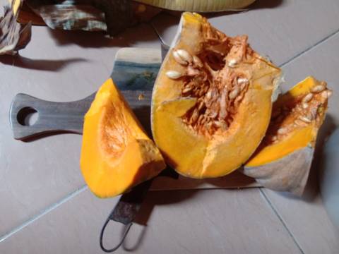 Pais Labu Kuning homemade recipe step 1 photo