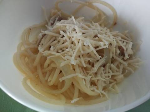 Spaghetti Aglio Olio mudah