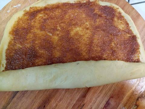 Sweet Potato Cinnamon Rolls (Cinnamon Rolls Ubi Cilembu) recipe step 11 photo
