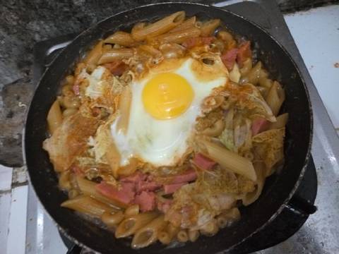 Pasta 10rb paling simpel ala anak kos teflon