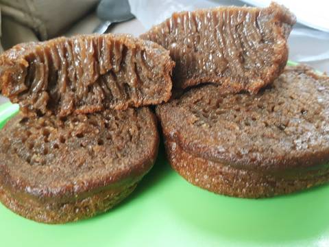Bika ambon coklat mini recipe step 6 photo